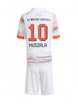 Bayern Munich Jamal Musiala #10 Dječji Gostujuci Dres kompleti 2025-26 Kratak Rukavima (+ kratke hlače)